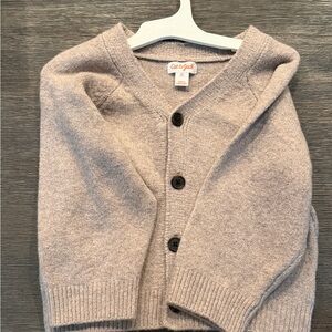 Cat & Jack Boys, Kids Beige Button-Up Cardigan 2T